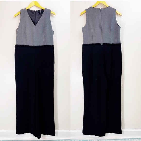 J. Crew 365 Combo Sleeveless Jumpsuit - Picture 2 of 4